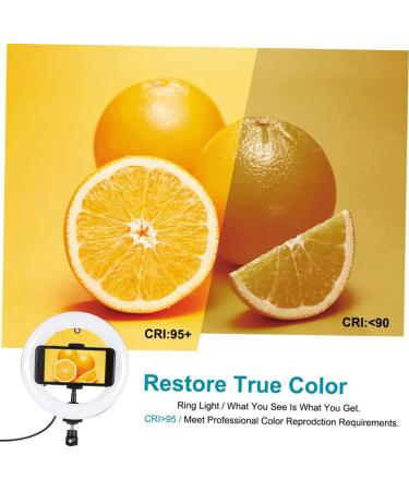 Beavorty Set cargador usb portable lighting Mirror fill light Phone clip fill light camera video phone selfie light lighting for video recording cute stuff for teen girls LED Fill Lamp ring - Buy Online on GoSupps.com