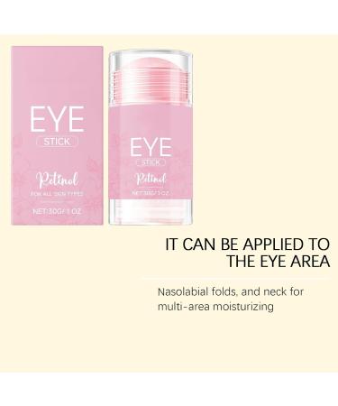 Baume contour des yeux au r tinol en stick soin anti-cernes et anti-poches s rum rafra chissant tenseur Yeux stick cr me anti- ge Yeux raffermissant et hydratant instantan pour rides et (1pcs) - Buy Online on GoSupps.com