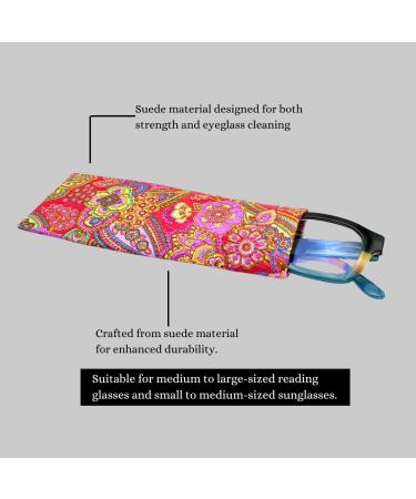 MIYUI Japan 3pcs Reading Glasses Pouch | Soft Portable Eyeglass Case for Sunglasses | Epx3-s - Buy Online on GoSupps.com