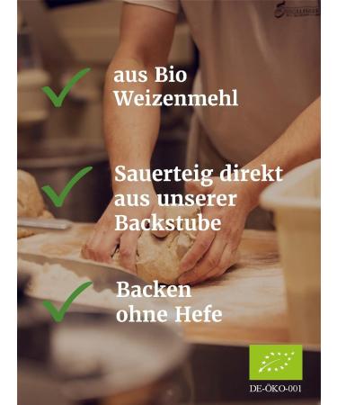 Bakery Spiegelhauer Bio Lievito Madre 200g - Fresh Organic Wheat Sourdough for Bread Rolls Pizza & Ciabatta | Yeast-Free Baking - Buy Online on GoSupps.com