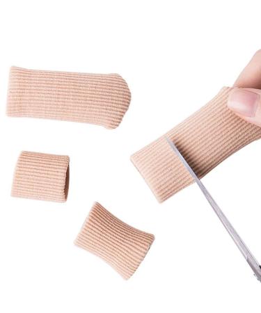 Healifty Silicone Toe Sleeve Covers - 4 PCS Closed Toe Caps for Blisters, Corns, and Pain Relief - Buy Online on GoSupps.com