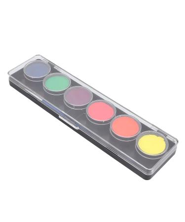 Buy 6-Color Body Painting Pigment Make-up Palette for Halloween | High Color Rendering International Shipping - Buy Online on GoSupps.com
