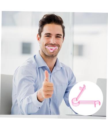 NOLITOY Lip Muscle Trainer Mouth Trainer Mouth Muscle Massager Slimming Exerciser Lips Trainer Mouth Muscle Exerciser Lips Exerciser Mouth Mouth Muscle Tightener 9.30X7.70X1.50CM Pink - Buy Online on GoSupps.com