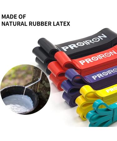 Proiron Resistance Bands - Assisted Pull Up Bands - Strength Training Bands for Men and Women - #3 Purple (27-45kg) - Buy Online on GoSupps.com