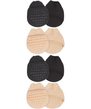 Sosoport Forefoot Socks - 4 Pairs Invisible Sweat-Absorbent Cushions for Women | Comfortable & Durable International Shipping - Buy Online on GoSupps.com