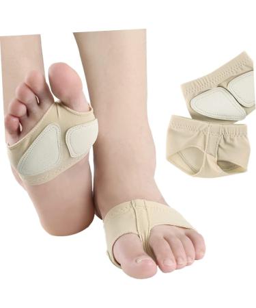 Healifty Kids Dance Foot Thongs Toe Protector Front Pads - Beige (1 pair) - Buy Online on GoSupps.com