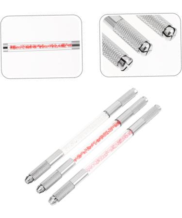 Healeved 9 Pcs Fruit Embroidery Pen Microblading Needle Pen Makeup Tool Eyebrow Embroidery Hand Tools Plastic 1 count (Pack of 1) Assorted Colorx3pcs - Buy Online on GoSupps.com