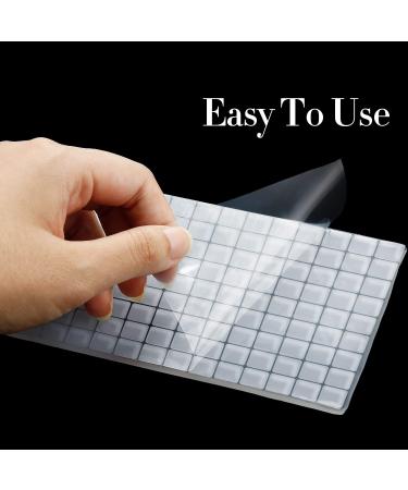 4 Set Nail Tips Holders - Magnetic Acrylic Practice Stands for Manicure & 126 Reusable Sticky Clay Adhesive Putty (Gold Silver Black White) - International Shipping Available - Buy Online on GoSupps.com