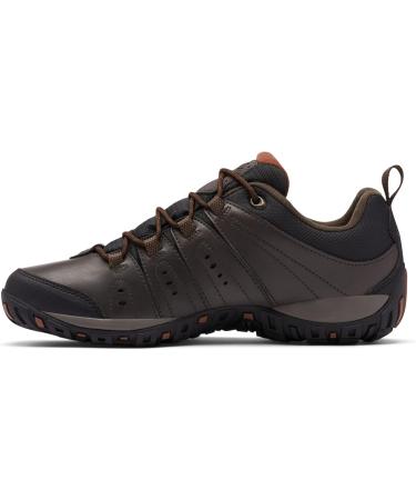 Columbia Men's Woodburn II Waterproof Hiking Shoes - 43.5 EU - Cordovan X Cinnamon - Best for International Shipping - Buy Online on GoSupps.com