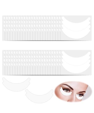 Foam Eye Pads for Lash Extensions 100 Pieces Non-lint Eye Pads Lash Extensions Sticky Under Eye Pads Lash Lift Pads Hypoallergenic Eyelash Perm Pads Micro-Foam Lash Eye Pads for Eyelash Extensions