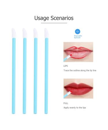 400 Pcs Lipstick Applicator Brush Kit | Makeup Tool Set - Blue & Classic Design - Buy Online on GoSupps.com