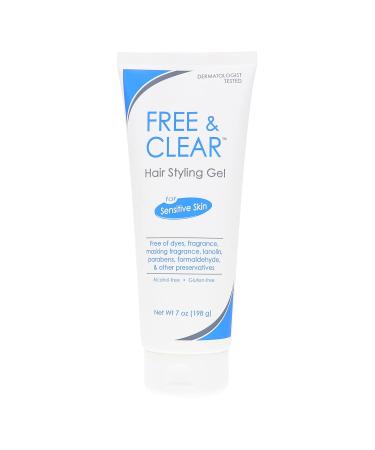Free & Clear 3-Piece Hair Care Set - Shampoo, Conditioner, Styling Gel | Sulfate & Fragrance Free | Dermatologist Recommended - Buy Online on GoSupps.com