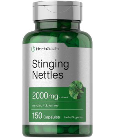 Horb ach Stinging Nettle Leaf Extract 2000mg | 150 Capsules | Non-GMO Gluten Free Herbal Supplement