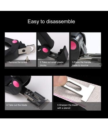 Nail Art Clipper U Shaped Fake Nail Scissors Stainless Steel Blade Nail Tips Cutter Manicure Tool for Salon Home Nail Art - Buy Online on GoSupps.com