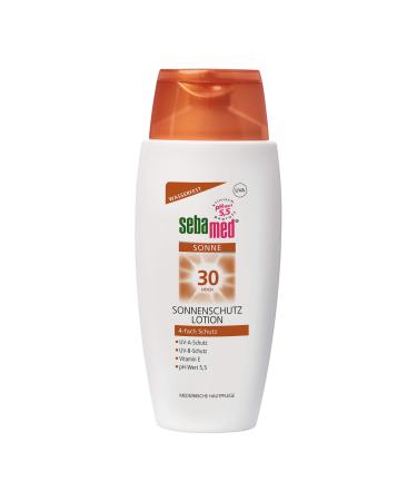 SEBAMED Sebamed Sun lotion with sun protection factor 30 daily waterproof sun protection with pH 5.5 for the body made in Germany microplastic free 150 ml