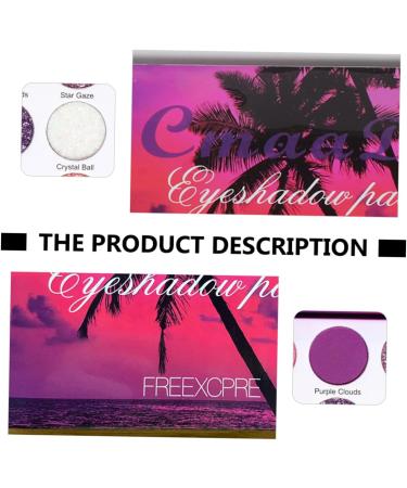 Balacoo 1 Box Eyeshadow Palette Glitter Makeup Cosmetics Eye Shadow Plate Miss Makeup Palette Make up 1 count (Pack of 1) Colorful - Buy Online on GoSupps.com