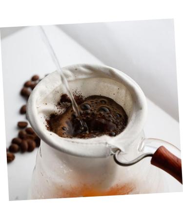 Zerodeko 3 Pcs Cheese Cloth Coffee Filter Coffee Strainer Cold Brew Coffe Filter Coffee Filters Coffee Cloth Strainer Coffee Dropping Cloth Coffee Cloth Dripper Wooden Handle Punch 19.5X10cmx3pcs As Shownx3pcs - Buy Online on GoSupps.com