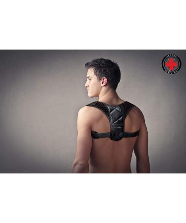 Doctor Arthritis Posture Corrector Medium Black - Improve Posture & Comfort - Buy Online on GoSupps.com