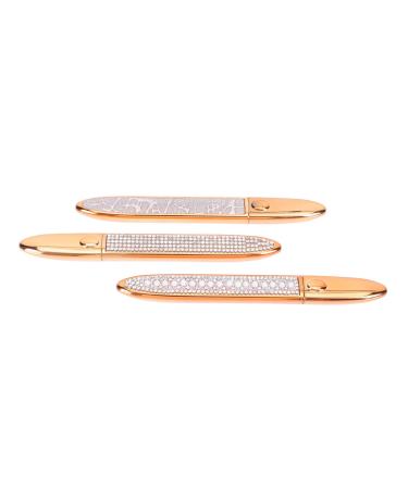 CLISPEED Lot De 3 Eye-liners Gel Imperm ables Taille Moyenne Pointe Souple Stylos De Maquillage Color s Rose Cristal Pour Femmes Usage Quotidien Et Maquillage Longue Dur e