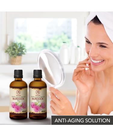 Climbing Root Oil 2x100ml - Pure Arctium Lappa Burdock Oil for Hair Care | Best Spa & Hair Oil - Buy Online on GoSupps.com