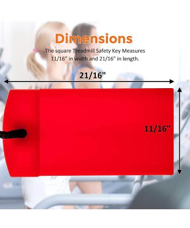 Universal Treadmill Safety Key for Proform, Weslo, Reebok, Epic, Golds Gym, Freemotion, and Healthrider - Upgrade Plastic - Buy Online on GoSupps.com