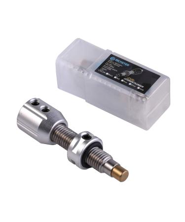 Bicaster Archery Screw-in Pressure Button Adjustable Cushion Plunger Copper Thread for Recurve Bows Silver