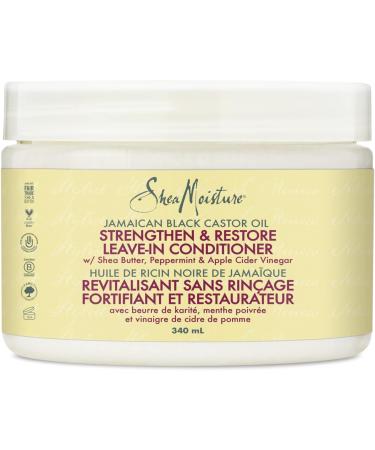 SheaMoisture Frizz-Free Curl Mousse for Curly Hair (222 ml) + Strengthen & Restore Leave-In Conditioner for Dry Hair (340 ml) Mousse + Hair Treatment - Buy Online on GoSupps.com