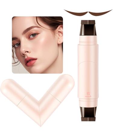 Eyeliner Stamps Long Lasting Makeup Stamp Pen Long Lasting Smooth Precision Smudge Resistant Pen for Women Daily Beauty Girls and Family Brown - Buy Online on GoSupps.com