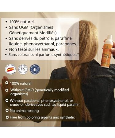 Propol-Mel - Natural Propolis Shampoo 250 ml | Neutral pH | Regenerative and Moisturizing Care | Certified Organic | Made in Spain | Softens Gives Shine and Volume | Protects the Scalp - Buy Online on GoSupps.com
