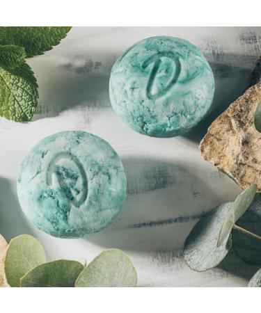  Duschkind Naturkosmetik Solid Shampoo Eucalyptus Mint - Natural fragrance - Can be used as shampoo shower gel conditioner and shaving cream - Vegan formula - Recyclable packaging - Buy Online on GoSupps.com