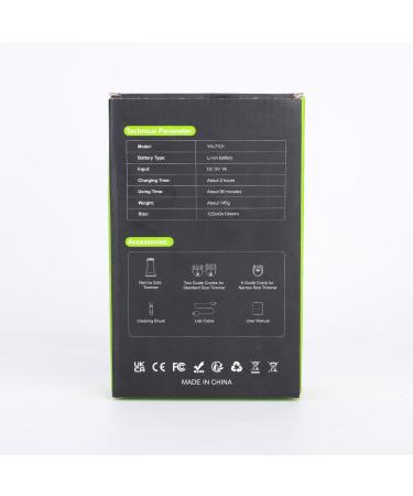 Rolgno Rechargeable Body Hair Trimmer for Men and Women - No Irritation Grooming Kit with Ceramic Blades, IPX7 Waterproof - Ideal for Private Parts, Arms, Legs - Buy Online on GoSupps.com