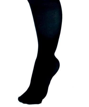 CURAD Knee High Compression Hosiery 30-40 mmHg Black Size D (XL) Ideal for Varicose Veins & Edema Relief