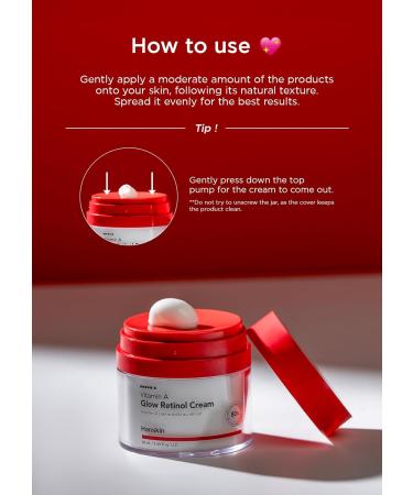 Hanskin Retinol Facial Cream - Anti-Aging Moisturizer for Fine Lines & Wrinkles | Korean Skincare | 50ml - Revitalize & Firm Skin - Buy Online on GoSupps.com