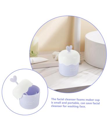 FRCOLOR 2 Pcs Marshmallow Whip Maker - Sky Blue Foam Cup for Skincare & Face Wash | Portable Rich Foam Maker - Buy Online on GoSupps.com