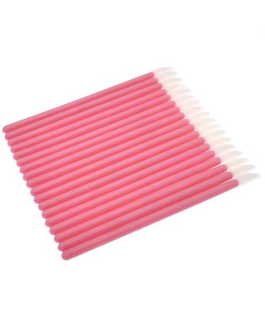100 Pcs Disposable Lip Brushes - Pink Makeup Applicator Tools for Lipstick & Lip Gloss | Perfect for Beauty Kits - Buy Online on GoSupps.com