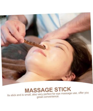 Fomiyes Wooden Massage Roller Stick Trigger Point Therapy & Back Relief 36x2.5cm - Buy Online on GoSupps.com