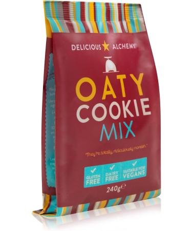 Delicious Alchemy Oaty Cookie Mix 240g - Buy Online on GoSupps.com