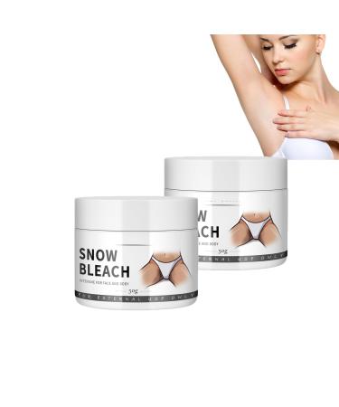 Dyceittdia 2pcs Whitening Cream Asheller Whitening Cream Lightens Dark Pigmentation of Armpits and Inside Thighs Skin Whitening 2pcs x 50g Cream3