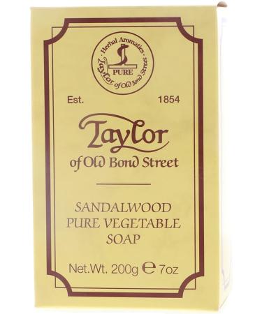 Taylor of Old Bond Street Sandalwood Bath Soap 200g (3 Pack - Buy Online on GoSupps.com
