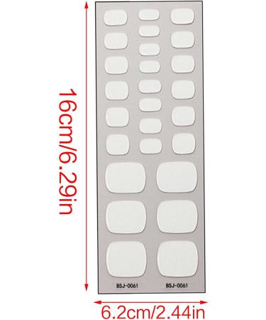 Semi Cured Gel Toe Nail Strips Long Lasting Gel Nail Stickers Waterproof Nail Wraps UV Nail Polsih Stickers for Women Gel Toe Nail Stickers Waterproof Gel Toe Nail Decals Long Lasting Gel Toe Nail - Buy Online on GoSupps.com