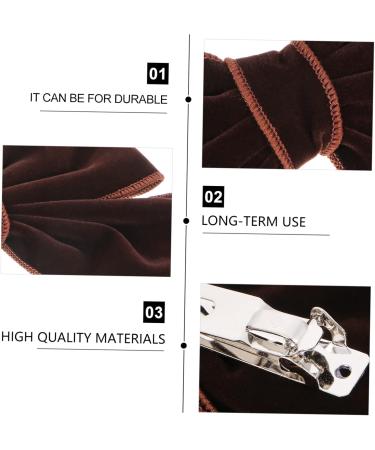 Beaupretty Baby bow hairpin Hair Bows Clips Valentines hair vintage hair bows Hair Bows Barrettes baby bow clips fairy french hair clips Girls Headdress child Velvet cloth decorate Wedding - Buy Online on GoSupps.com