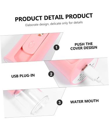 1 Ensemble De Pulv risateur D'Arrosage Brumisateur Doux Portable Beaut D'Un Seul Appareil Brumisateur Hydratant Vaporisateur Chauffant Pour Le Visage Rose - Buy Online on GoSupps.com