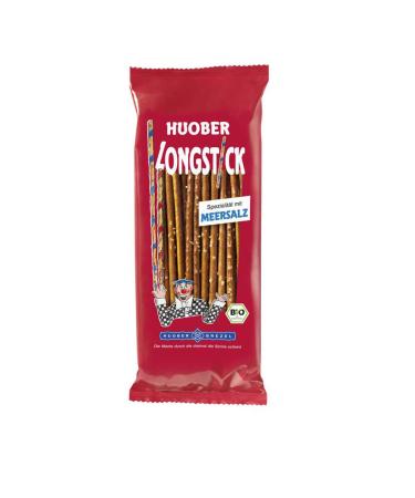 HUOBER Organic Longstick with Sea Salt Pretzels 12 Packs (12 x 125 g)