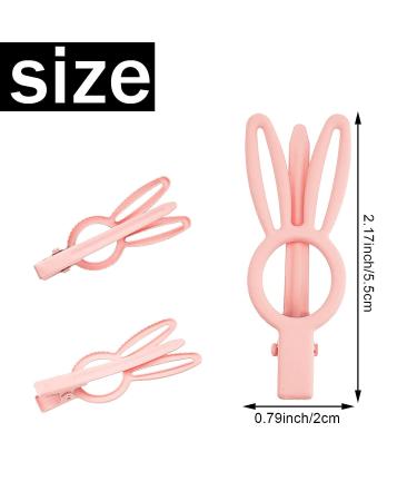 12 PCS Matte Rabbit Hair Clips - Non Slip Alligator Barrettes for Thick Hair | Colorful Accessories for Birthday, Christmas, Valentines Day - Buy Online on GoSupps.com
