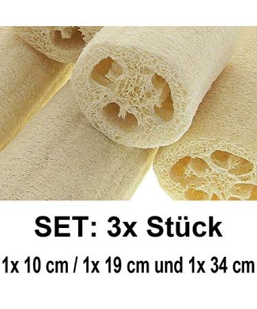 Luffa Cucumber Sponge Kosmetex Set 10 19 and 34cm Luffa Cucumber Luffa Sponge the Natural Fiber Sponge 3 Pieces