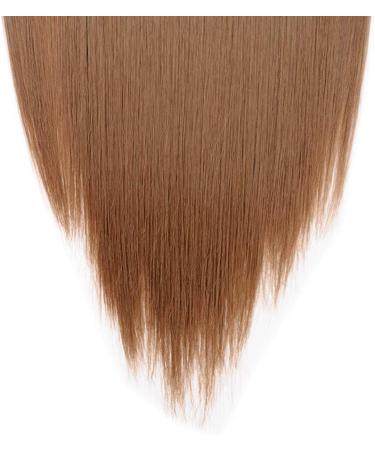 23 Medium Brown Clip-In Hair Extension - 8 Piece Set - Synthetic Straight Hair - 23 Inch Length - Buy Online on GoSupps.com