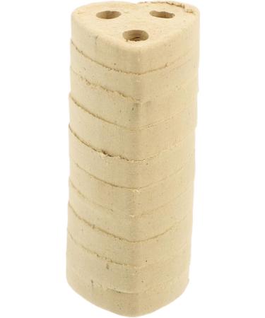 EXCEART 10pcs Ai Cake Stickers - Chinese Acupuncture Heat Therapy Moxa Care for Wellness | 3X 2.8cm - International Shipping - Buy Online on GoSupps.com