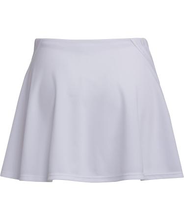 adidas Girls' White 3 Stripe Skort - Size Medium - Buy Online on GoSupps.com