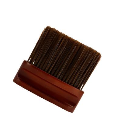 Ipetboom Neck Brush Hairdressing Neck Duster Hairdressing Brush Barber Supplies Hair Cleaning Brush Hair Salon Brush Hair Cleaner Brush Neck Cleaning Brush Broken Hair Brush 12X11X2CM Black