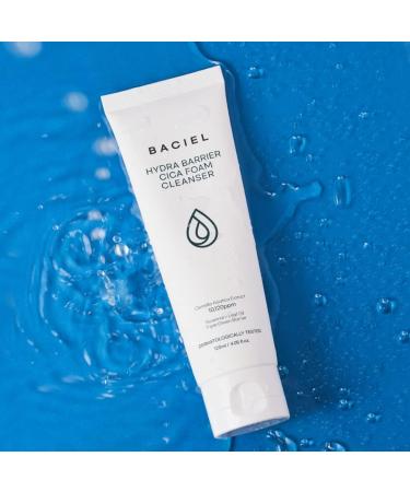BACIEL - Hydra Barrier Cica Foam Cleanser 120ml | Korean Skin Care | Facial Cleanser | Sensitive Skin | Pore Care | Ceramide | Hyaluronic Acids - Buy Online on GoSupps.com